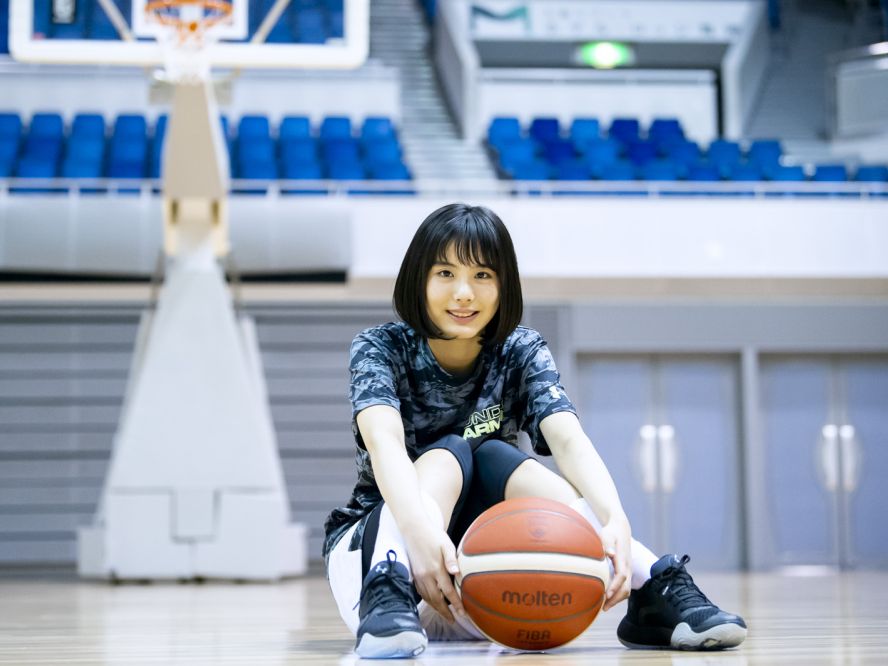 ［日本バスケットボール応援企画］花岡すみれと楽しむ『春のちょこっとバスケ！』