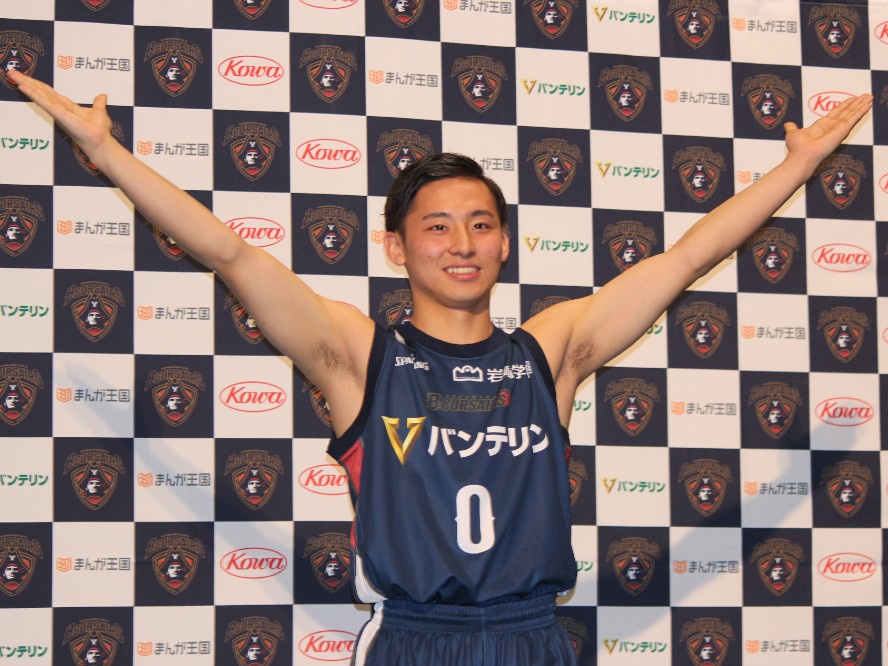 特別指定選手として横浜ビー・コルセアーズに加入した河村勇輝「喜びを与えられる選手になりたい」