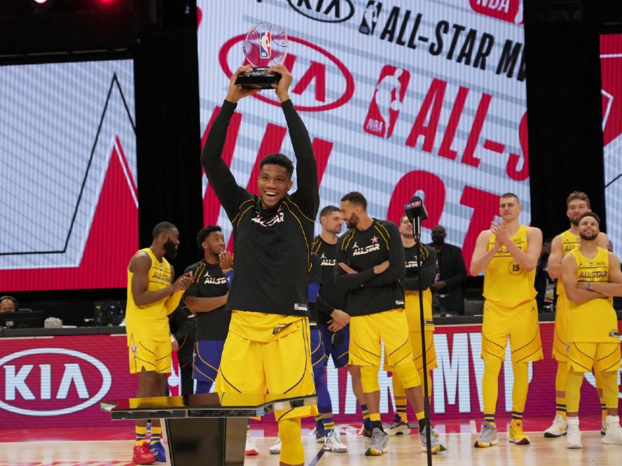 NBAオールスターゲームは4年連続で『チーム・レブロン』が勝利、MVPはヤニス・アデトクンボが獲得