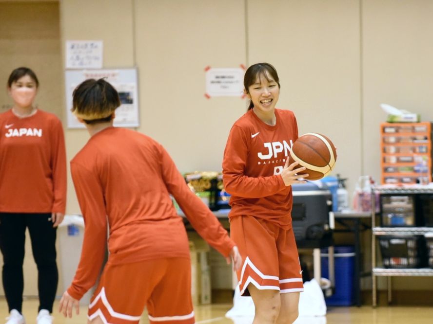 世代交代が進む女子バスケ日本代表で『ベテランらしい成長』を示す近藤楓「すごく前向きな気持ちで合宿に臨めています」