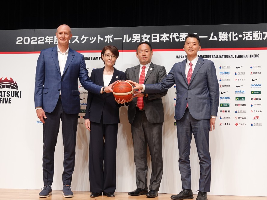 5人制バスケ男女日本代表が始動、「世界を驚かせるバスケットを展開するための強化方針」を発表