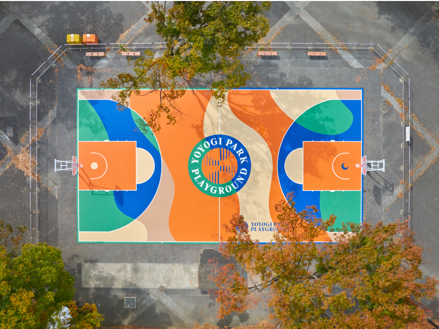 『ストリートバスケットの聖地』代々木公園バスケットボールコートのリニューアル全行程が完了！